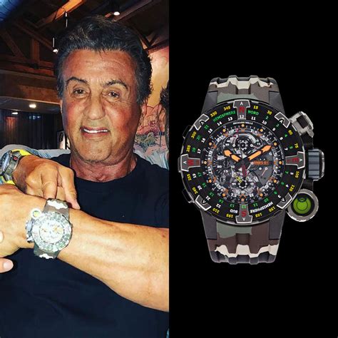 montre richard mille stallone|richard mille stallone watch.